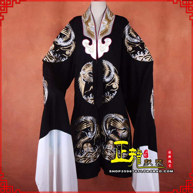 郓城二进宫服装国太女披 全金团凤凤披