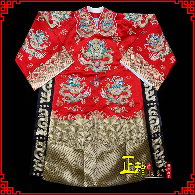 郓城皇帝蟒袍全金八宝团龙蟒